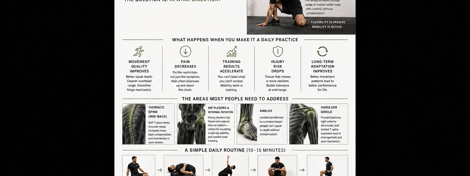 Why Daily Mobility Work Is the Most Underrated Thing You Can Do for Your Body